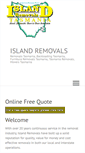 Mobile Screenshot of islandremovals.com.au